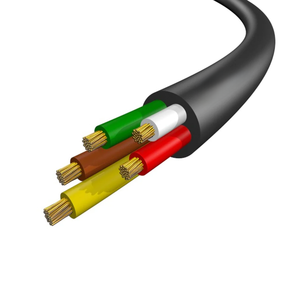 Elektrik kabeli Çetinkaya H03VV-F 5 х 2,5