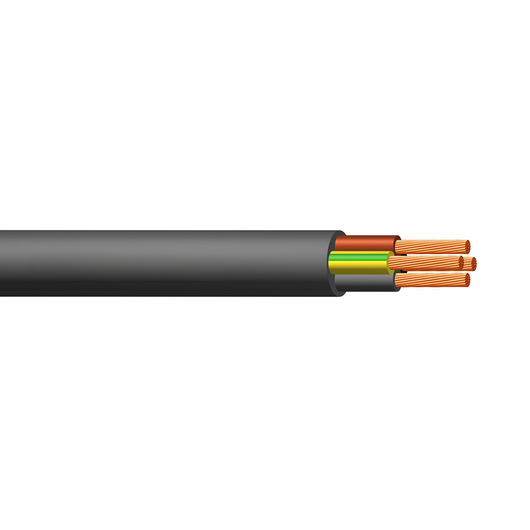 Elektrik kabeli Çetinkaya H03VV-F 4 х 2,5